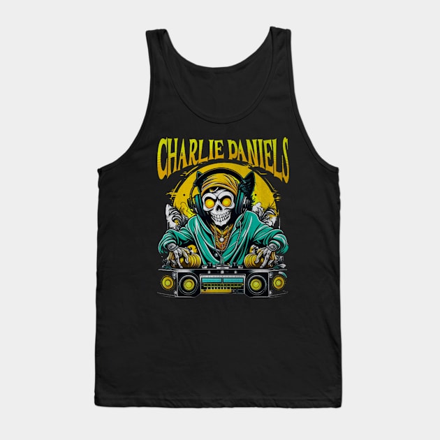 Charlie Daniels Tank Top by darkskullxx